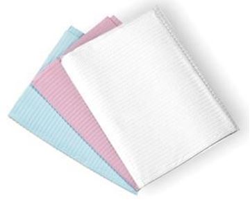 Picture of CHAIN-FREE PATIENT BIBS-PINK