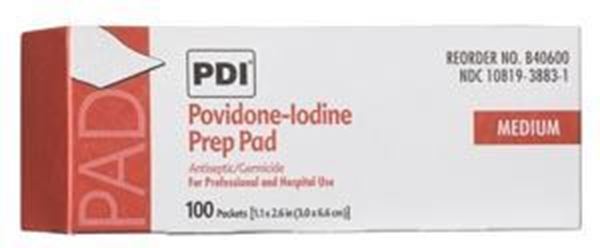 Picture of POVIDONE-IODINE PREP PADS