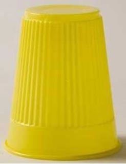 Picture of MEDICOM PLASTIC CUPS YELLOW