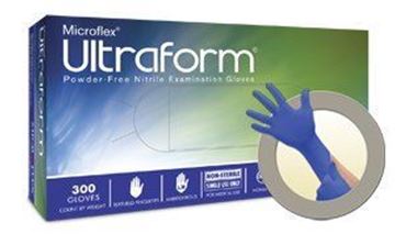 Picture of ULTRAFORM P/F NITRILE EXAM GLOVES SMALL