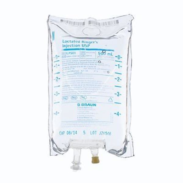 Picture of LACTATED RINGERS 500 ML INJECT