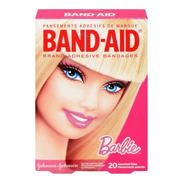 Picture of J&J BARBIE  ADHESIVE BANDAGES