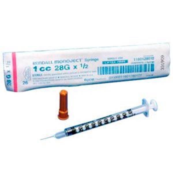 Picture of KENDAL TB SYRINGE 28G X 1/2