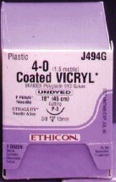 Picture of ETHICON VICRYL (POLYGLACTIN 910) SUTURES