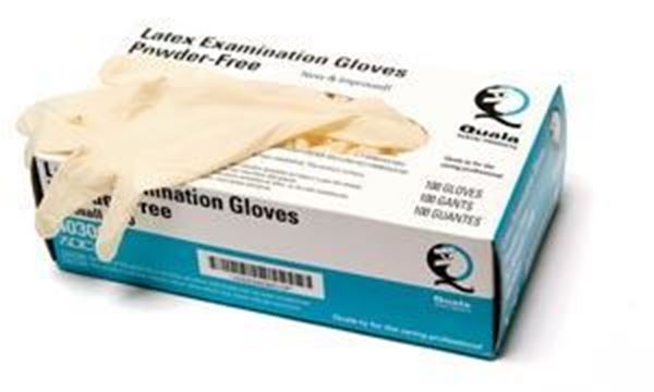 Picture of QUALA P/F LATEX GLOVES