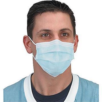 Picture of CROSSTEX ISOLITE EARLOOP MASK BLUE