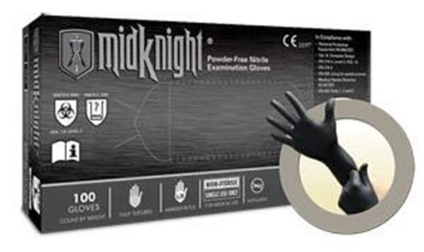 Picture of MIDKNIGHT PF NITRILE EXAM LARGE 