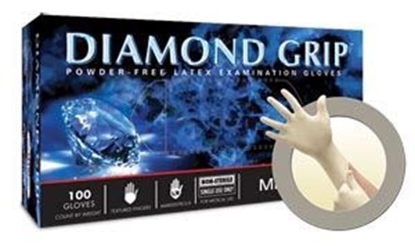 Picture of DIAMOND GRIP PF LATEX EXAM SMALL 