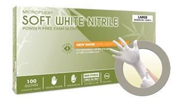 Picture of TRANQUILITY PF NITRILE EXAM GLOVES MEDIUM 