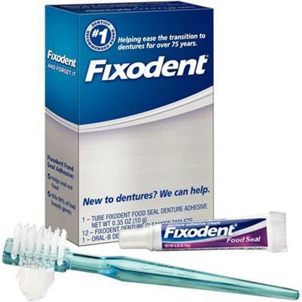 Picture of P&G FIXODENT DENTURE KIT 