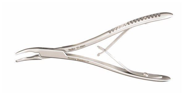 Picture of MICRO FRIEDMAN RONGEUR 5 1/2 (14CM), CURVED, 1.3 MM WIDE JAW 