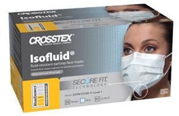 Picture of CROSSTEX SECUREFIT FACE MASK- BLUE 