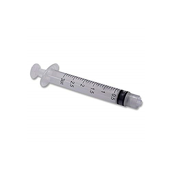 Picture of PLASDENT 3CC LUER LOK SYRINGE N/S