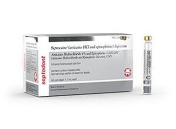 Picture of  SEPTODONT SEPTOCAINE1:200,000