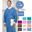 Picture of  VALUMAX EXTRA-SAFE LAB JACKETS- MEDIUM   MEDICAL BLUE