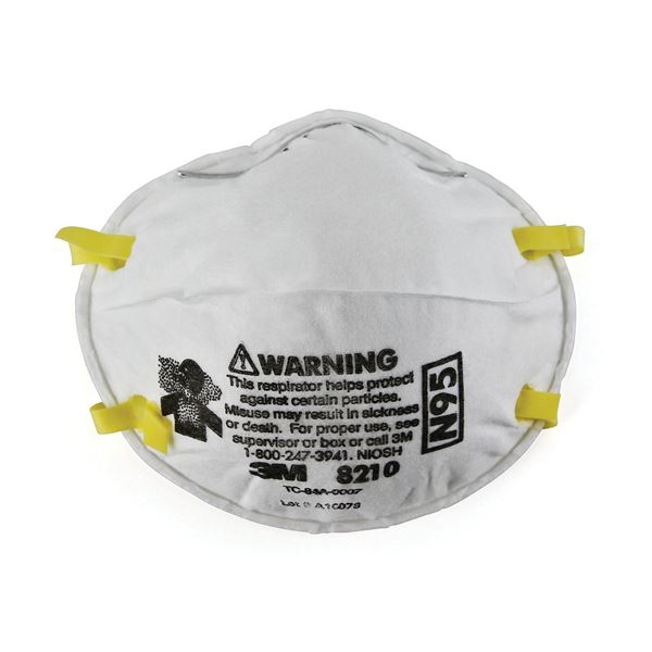 Picture of PARTICULATE RESPIRATOR N95 STAPLE FREEMASK