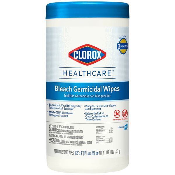 Picture of CLOROX BLEACH GERMICIDAL WIPES-