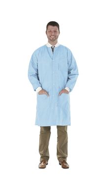 Picture of MEDICOM LAB COAT SOFT BLUE-LARGE