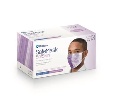 Picture of MEDICOM SOFTSKIN PROCEDURE MASK-PURPLE