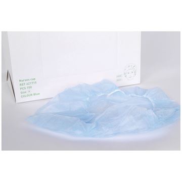 Picture of MOLNLYCKE NURSE'S CAP-BLUE