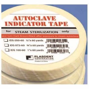 Picture of PLASDENT AUTOCLAVE TAPE 1" X 60 YDS