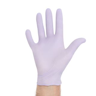 Picture of HALYARD KC100 LAVENDER NITRILE GLOVE-MEDIUM