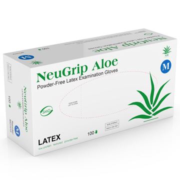 Picture of NEUGRIP ALOE LATEX GLOVE-LARGE