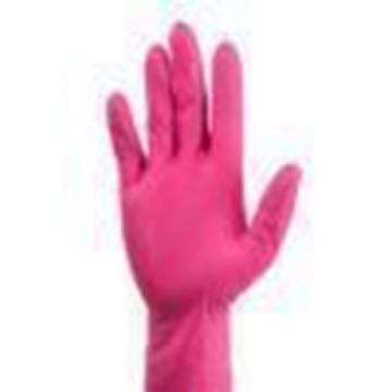 Picture of  MEDGLUV PINK NITRILE GLOVE-L