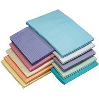 Picture of  MEDICOM PAT BIBS 2PLY- AQUA